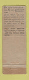 Matchbook Cover - Upson Board Lockport NY Colorado Springs WORN