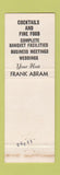 Matchbook Cover - Brookside Restaurant Ellsworth ME