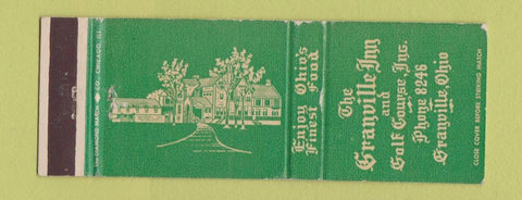 Matchbook Cover - Granville Inn OH