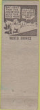 Matchbook Cover - City Hall Cafe Long Beach CA