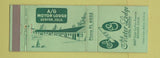 Matchbook Cover - AG Motor Lodge Denver Colorado Colfax