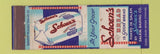 Matchbook Cover - Schoen's Bread Salem Baking OR? CROWN