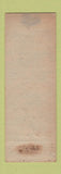 Matchbook Cover - Peace River Bridge Cedar Rapids IA