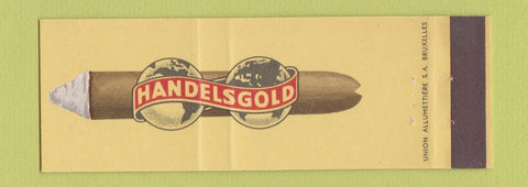 Matchbook Cover - Handelsgold Cigars Belgium
