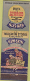 Matchbook Cover - New Skin Walgreens anticeptic