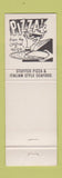 Matchbook Cover - Manzo's Italian Pizza Chicago IL