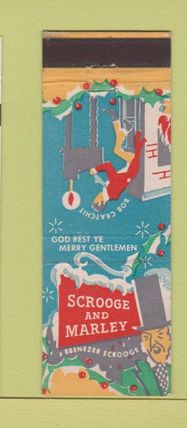 Matchbook Cover - Lafayette Hotel New Orleans LA Christmas