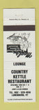 Matchbook Cover - Country Kettle Restaurant Lunenburg VT