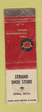 Matchbook Cover - Florsheim Shoes Strand Ionia MI WORN