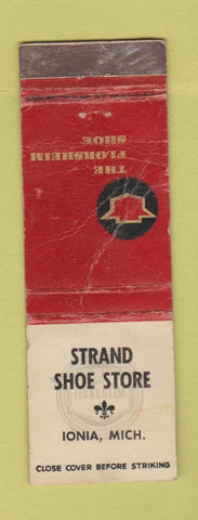 Matchbook Cover - Florsheim Shoes Strand Ionia MI WORN