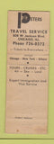 Matchbook Cover - Vending Chicago IL girlie WEAW Radio WORN