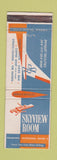 Matchbook Cover - Skyview Room Philadelphia PA airport