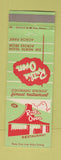 Matchbook Cover - Ruth's Oven Restaurant Colorado Springs