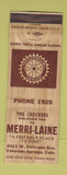 Matchbook Cover - Merri Laine Rotary International Colorado Springs
