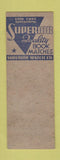 Matchbook Cover - Superior Match Joe Croisdale Austin TX pinup