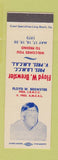 Matchbook Cover - Floyd Brewster AMCAL Match Club 1973