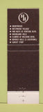 Matchbook Cover - Hamburger Hamlet Brentwood Beverly Hills CA