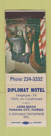 Matchbook Cover - Diplomat Motel Panama City FL