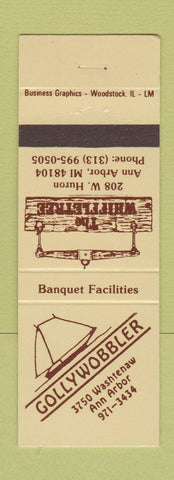 Matchbook Cover - Gollywobbler Ann Arbor MI