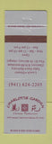 Matchbook Cover - Charlotte Garden Chinese Port Charlotte FL