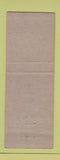 Matchbook Cover - Elks Lodge Denver Colorado