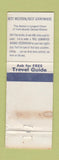Matchbook Cover - New Bryce Motel Restaurant Hatch UT
