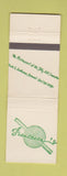 Matchbook Cover - Francesca's Shelburne VT