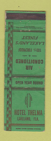 Matchbook Cover - Hotel Thelma Lakeland FL WEAR