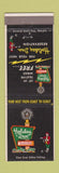 Matchbook Cover - Holiday Inn Hagerstown MD BLACK