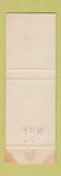 Matchbook Cover - Bayview Yacht Club MI