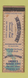 Matchbook Cover - Southern Comfort Liquor Linehan's Springfield MA