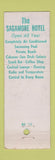 Matchbook Cover - The Sagamore Hotel Miami Beach FL