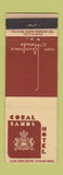 Matchbook Cover - Coral Sands Hotel Fort Lauderdale FL