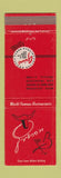 Matchbook Cover - Grison's Steak House San Francisco CA