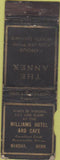Matchbook Cover - Williams Hotel Cafe Winona MN POOR