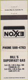 Matchbook Cover - Exxon oil gas Cave City KY