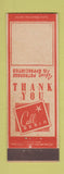 Matchbook Cover - Arrow Match BLANK