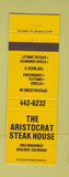 Matchbook Cover - Aristocrat Steak House Boulder Colorado