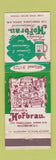 Matchbook Cover - Arnold's Hofbrau Washington DC
