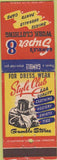 Matchbook Cover - Super 8 Work Clothes Overalls