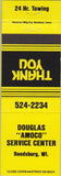 Matchbook Cover - Amoco oil gas Reesburg WI