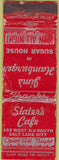 Matchbook Cover - Jim's Hamburgers Salt Lake City UT WORN