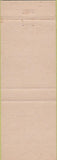 Matchbook Cover - Hamline Hotel ST Paul MN