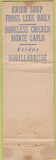 Matchbook Cover - Andre Restaurant French NO TOWN