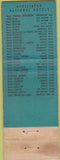 Matchbook Cover - Jung Hotel New Orleans LA