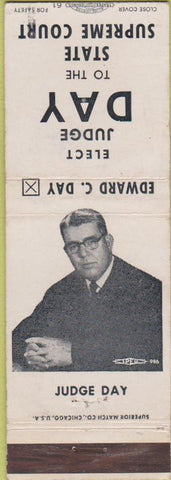 Matchbook Cover - Judge Day State Supreme Court CO?