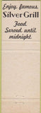 Matchbook Cover - Hotel Spokane WA