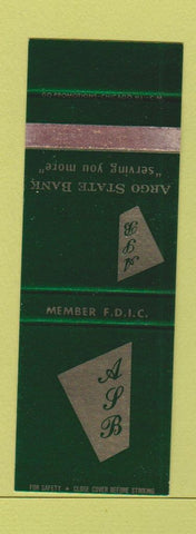 Matchbook Cover - Argo State Bank SAMPLE WEAR