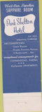 Matchbook Cover - Park Shelton Hotel Detroit MI WEAR