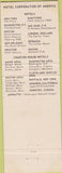 Matchbook Cover - Hotel Kenmore Boston MA